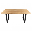Kick Oak Timber Table - 200 cm