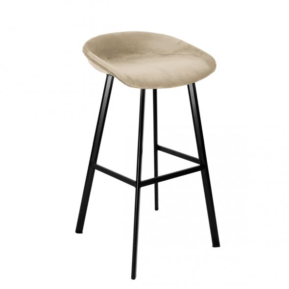 Kick Finn Bar Stool Low - Champagne