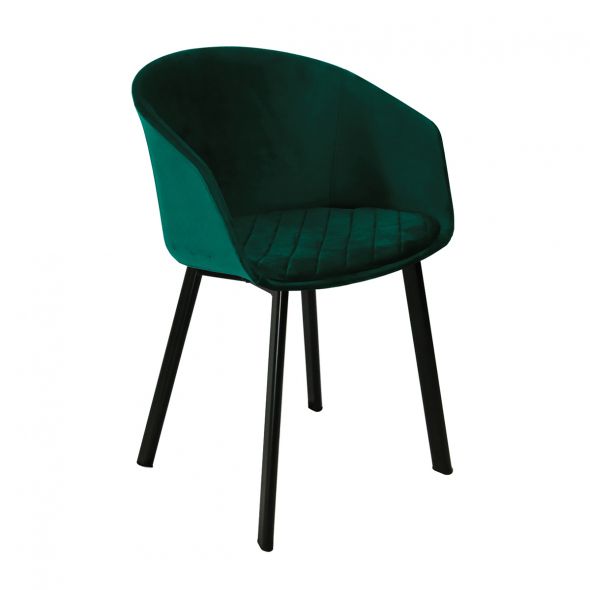 KICK VIC Dining Chair - Green - Dark Green