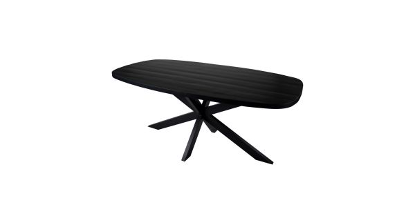 Kick Dining Table Dane - Black - 180 cm