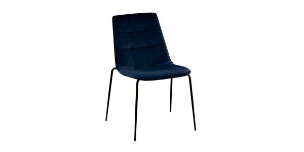 Kick Mason Dining Chair - Dark Blue