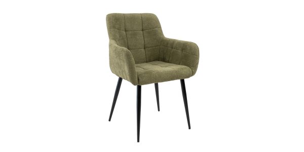 Kick Rev Dining Chair - Texture Olive Green