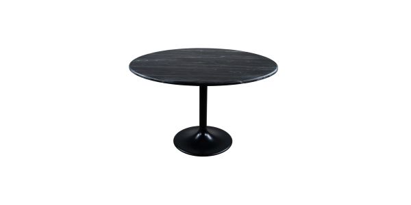  Kick Dining Table Marble - Black