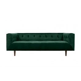 Kick Bobbi Velvet Sofa - Dark Green