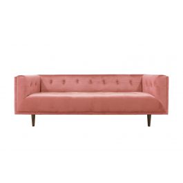 Kick Bobbi Velvet Sofa - Pink