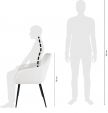Kick Dining Chair Maud - White